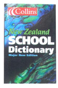 NEW ZEALAND SCHOOL DICTIONARY
